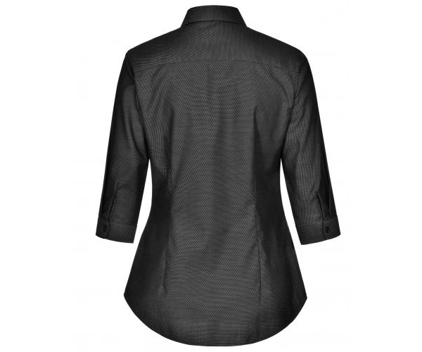 ASCOT LADIES 3/4 SLEEVE DOT JACQUARD STRETCH SHIRT M8400Q ASCOT LADIES 3/4 SLEEVE DOT JACQUARD STRETCH SHIRT M8400Q