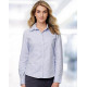 Ladies Dot Contrast Long Sleeve Shirt M8922