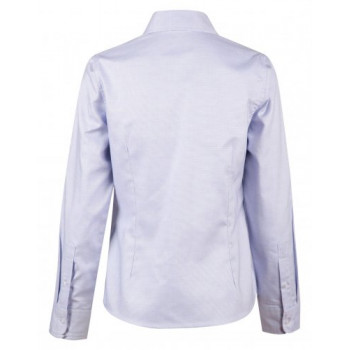 Ladies Dot Contrast Long Sleeve Shirt M8922