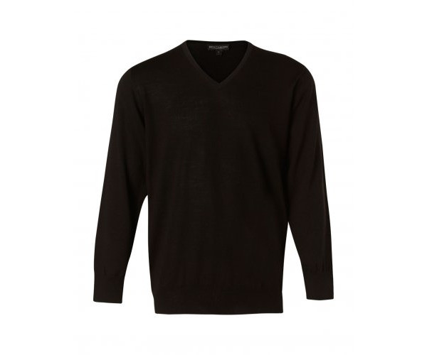 Men's V-Neck Long Sleeves Jumper M9502 Men's V-Neck Long Sleeves Jumper M9502