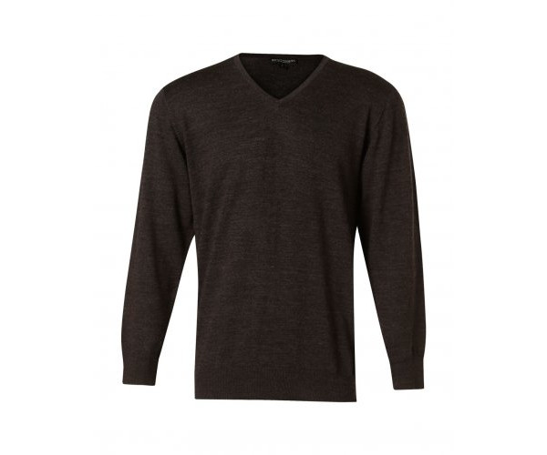 Men's V-Neck Long Sleeves Jumper M9502 Men's V-Neck Long Sleeves Jumper M9502