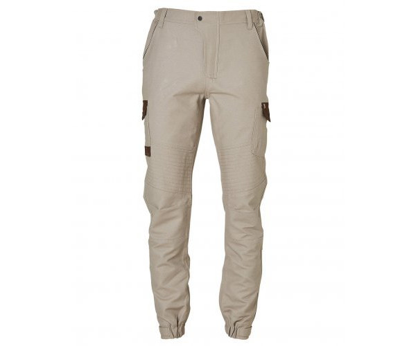 MENS STRETCH CARGO WORK PANTS WITH DESIGN PANEL TREATMENT MENS STRETCH CARGO WORK PANTS WITH DESIGN PANEL TREATMENT