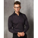 Men's Dobby Stripe Long Sleeve Shirt M7132 Men's Dobby Stripe Long Sleeve Shirt M7132