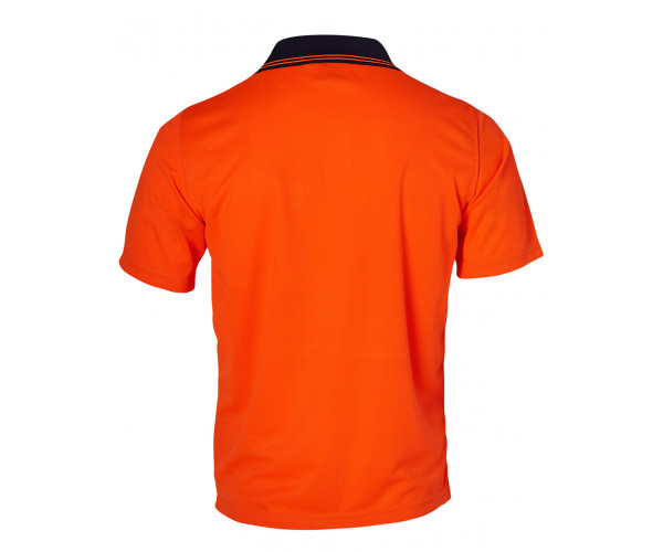 HI Visibility Short Sleeve CoolDry Micro-Mesh Safety Polo HI Visibility Short Sleeve CoolDry Micro-Mesh Safety Polo