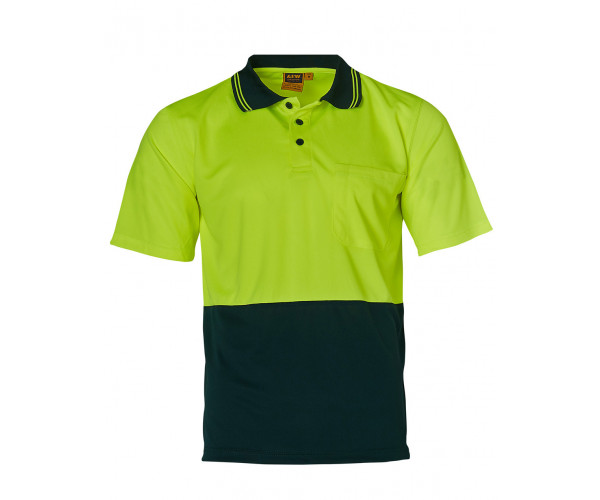 HI Visibility Short Sleeve CoolDry Micro-Mesh Safety Polo HI Visibility Short Sleeve CoolDry Micro-Mesh Safety Polo