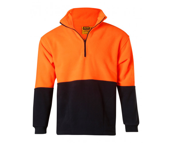 HI VIS Fleece Jumper 2 Tone HI VIS Fleece Jumper 2 Tone