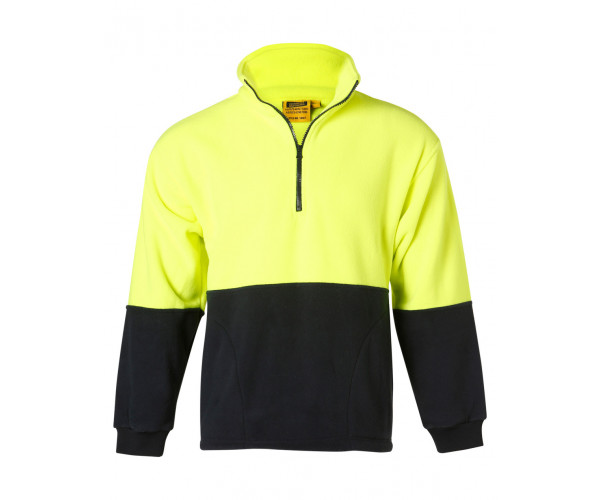 HI VIS Fleece Jumper 2 Tone HI VIS Fleece Jumper 2 Tone