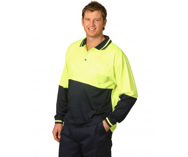 LONG SLEEVE SAFETY POLO SW11 LONG SLEEVE SAFETY POLO SW11