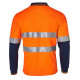 LONG SLEEVE SAFETY POLO WITH 3M REFLECTIVE TAPE SW21A LONG SLEEVE SAFETY POLO WITH 3M REFLECTIVE TAPE SW21A