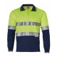 LONG SLEEVE SAFETY POLO WITH 3M REFLECTIVE TAPE SW21A LONG SLEEVE SAFETY POLO WITH 3M REFLECTIVE TAPE SW21A