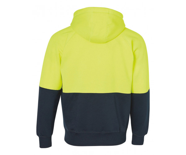 HI-VIS TWO TONE FLEECE ZIPPER HOODIE HI-VIS TWO TONE FLEECE ZIPPER HOODIE