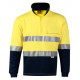 HI-VIS TWO TONE COTTON FLEECE SWEAT WITH 3M REFLECTIVE TAPE SW48 HI-VIS TWO TONE COTTON FLEECE SWEAT WITH 3M REFLECTIVE TAPE SW48