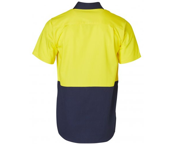 SHORT SLEEVE COTTON DRILL SAFETY SHIRT SW53 SHORT SLEEVE COTTON DRILL SAFETY SHIRT SW53