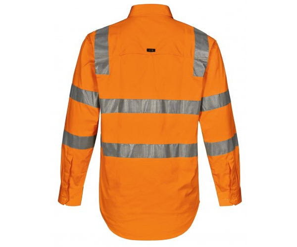 Unisex VIC Rail Lightweight Safety Shirt SW55 Unisex VIC Rail Lightweight Safety Shirt SW55