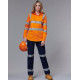 LADIES HEAVY COTTON DRILL CARGO PANTS WITH BIOMOTION 3M TAPES WP15HV LADIES HEAVY COTTON DRILL CARGO PANTS WITH BIOMOTION 3M TAPES WP15HV