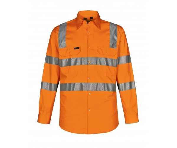 Unisex VIC Rail Lightweight Safety Shirt SW55 Unisex VIC Rail Lightweight Safety Shirt SW55