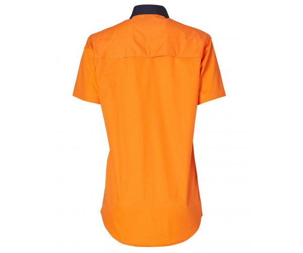 LADIES SHORT SLEEVE SAFETY SHIRT SW63 LADIES SHORT SLEEVE SAFETY SHIRT SW63