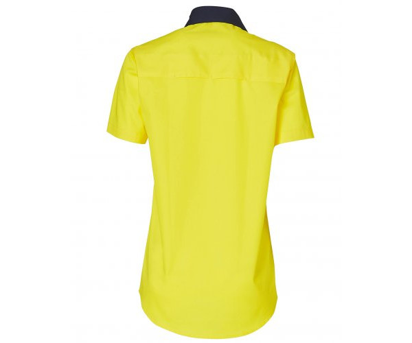 LADIES SHORT SLEEVE SAFETY SHIRT SW63 LADIES SHORT SLEEVE SAFETY SHIRT SW63