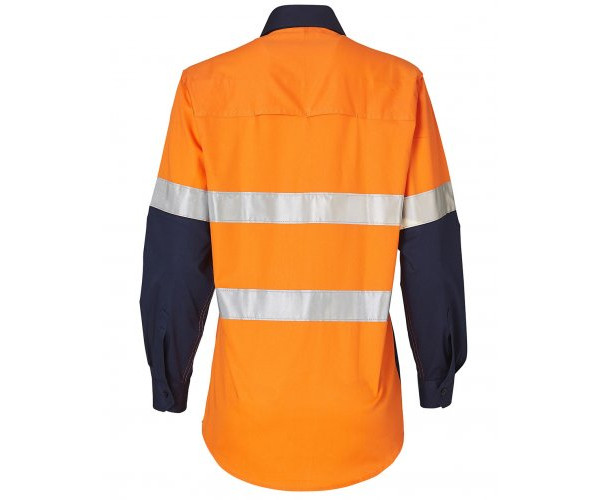 LADIES LONG SLEEVE SAFETY SHIRT SW65 LADIES LONG SLEEVE SAFETY SHIRT SW65