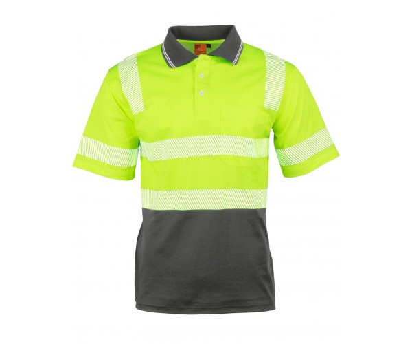 UNISEX TRUEDRY® BIOMOTION SEGMENTED SS SAFETY POLO SW73 UNISEX TRUEDRY® BIOMOTION SEGMENTED SS SAFETY POLO SW73
