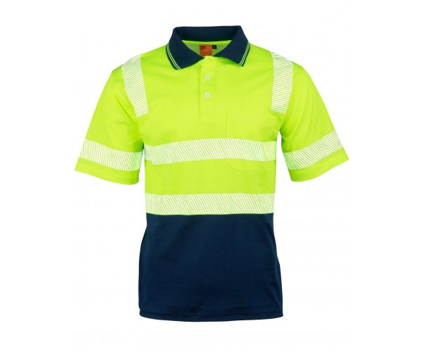 UNISEX TRUEDRY® BIOMOTION SEGMENTED SS SAFETY POLO SW73 UNISEX TRUEDRY® BIOMOTION SEGMENTED SS SAFETY POLO SW73