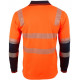 UNISEX TRUEDRY® BIOMOTION SEGMENTED LS SAFETY POLO SW74 UNISEX TRUEDRY® BIOMOTION SEGMENTED LS SAFETY POLO SW74