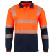 UNISEX TRUEDRY® BIOMOTION SEGMENTED LS SAFETY POLO SW74 UNISEX TRUEDRY® BIOMOTION SEGMENTED LS SAFETY POLO SW74