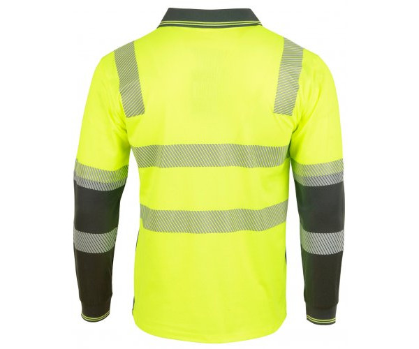 UNISEX TRUEDRY® BIOMOTION SEGMENTED LS SAFETY POLO SW74 UNISEX TRUEDRY® BIOMOTION SEGMENTED LS SAFETY POLO SW74