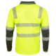 UNISEX TRUEDRY® BIOMOTION SEGMENTED LS SAFETY POLO SW74 UNISEX TRUEDRY® BIOMOTION SEGMENTED LS SAFETY POLO SW74