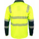 UNISEX TRUEDRY® BIOMOTION SEGMENTED LS SAFETY POLO SW74 UNISEX TRUEDRY® BIOMOTION SEGMENTED LS SAFETY POLO SW74