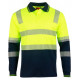 UNISEX TRUEDRY® BIOMOTION SEGMENTED LS SAFETY POLO SW74 UNISEX TRUEDRY® BIOMOTION SEGMENTED LS SAFETY POLO SW74