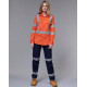 LADIES HEAVY COTTON DRILL CARGO PANTS WITH BIOMOTION 3M TAPES WP15HV LADIES HEAVY COTTON DRILL CARGO PANTS WITH BIOMOTION 3M TAPES WP15HV