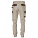 MENS STRETCH CARGO WORK PANTS WITH DESIGN PANEL TREATMENT MENS STRETCH CARGO WORK PANTS WITH DESIGN PANEL TREATMENT