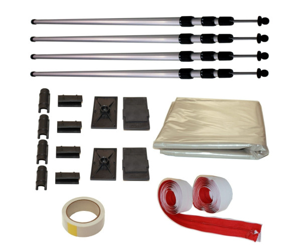 Extender Wall 4 Pole Kit Extender Wall 4 Pole Kit Extender Wall
