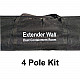 Extender Wall 4 Pole Kit Extender Wall 4 Pole Kit Extender Wall