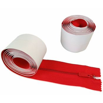 Extra Wide Extender Wall Self Adhesive Zipper Door 72mm Pack Of 2 