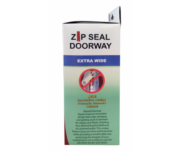Extra Wide Extender Wall Self Adhesive Zipper Door 72mm Pack Of 2 Extra Wide Extender Wall Self Adhesive Zipper Door 72mm Pack Of 2 Extender Wall