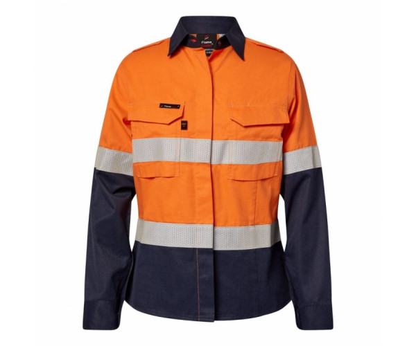LADIES HRC2 OPENFRONT SHIRT - LONG SLEEVES LADIES HRC2 OPENFRONT SHIRT - LONG SLEEVES