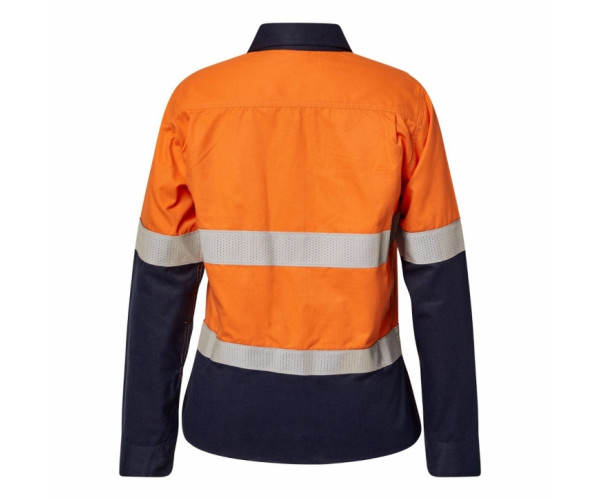 LADIES HRC2 OPENFRONT SHIRT - LONG SLEEVES LADIES HRC2 OPENFRONT SHIRT - LONG SLEEVES