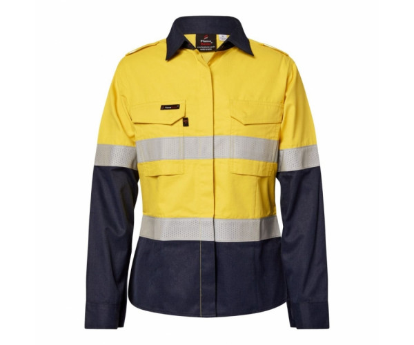 LADIES HRC2 OPENFRONT SHIRT - LONG SLEEVES LADIES HRC2 OPENFRONT SHIRT - LONG SLEEVES
