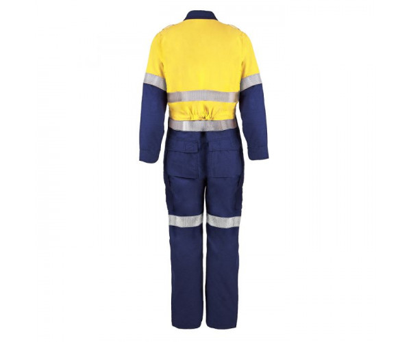 HI VIS TWO TONE COVERALL WITH FR REFLECTIVE TAPE HI VIS TWO TONE COVERALL WITH FR REFLECTIVE TAPE