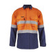 OPEN FRONT SHIRT WITH GUSSET SLEEVES AND FR REFLECTIVE TAPE OPEN FRONT SHIRT WITH GUSSET SLEEVES AND FR REFLECTIVE TAPE
