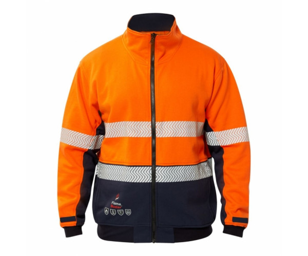 FR HI VIS SEGMENTED REFLECTIVE FLEECE FR HI VIS SEGMENTED REFLECTIVE FLEECE