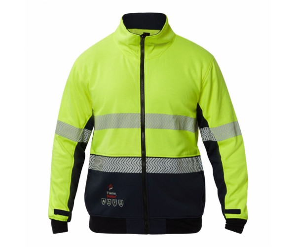 FR HI VIS SEGMENTED REFLECTIVE FLEECE FR HI VIS SEGMENTED REFLECTIVE FLEECE