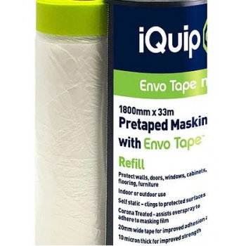 iQuip ENVO Pre Taped Masking Film Dispenser and Refill