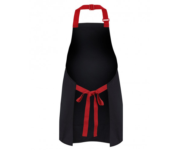 Apron With Colour Straps Apron With Colour Straps