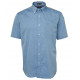 Poly Cotton Short Sleeve Button Shirt