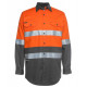 HI VIS Long Sleeve Shirt With Reflective Tape