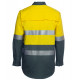 HI VIS Long Sleeve Shirt With Reflective Tape