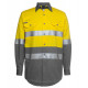 HI VIS Long Sleeve Shirt With Reflective Tape